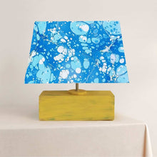 Load image into Gallery viewer, Modern Table Lamp - Marbling | Blue skylight
