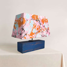 Load image into Gallery viewer, Modern Table Lamp - Marbling | Pink and Orange - rangreli
