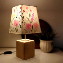Load image into Gallery viewer, Empire Table Lamp - Beautiful light Floral Lamp Shade - rangreli
