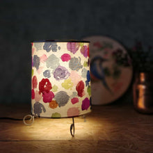 Load image into Gallery viewer, Cylinder Table Lamp - Abstract Lamp Shade with Lid
