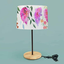 Load image into Gallery viewer, Drum Table Lamp  - Flower shower
