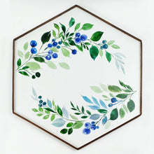 Load image into Gallery viewer, Olives Hand Painted Serving Tray - rangreliart
