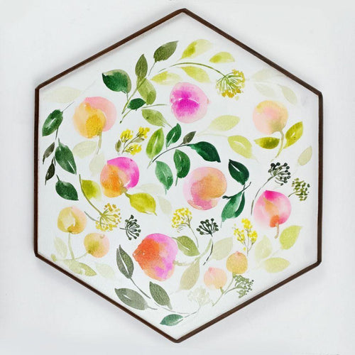 Fruits Hand Painted Serving Tray - rangreliart
