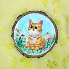 Load image into Gallery viewer, Avatar Fridge Magnets - Big eye Cat - rangreli
