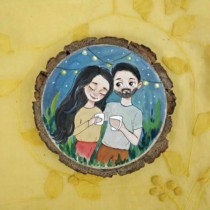 Avatar Fridge Magnets - Coffee Couple - rangreli