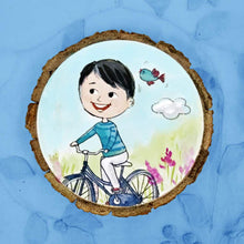 Load image into Gallery viewer, Avatar Fridge Magnets - Cycle Boy
