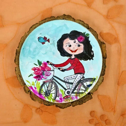 Avatar Fridge Magnets - Cycle Girl - rangreli