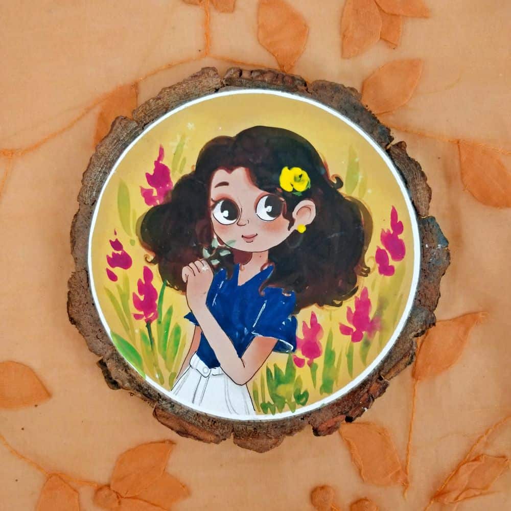 Avatar Fridge Magnets -Flower Girl