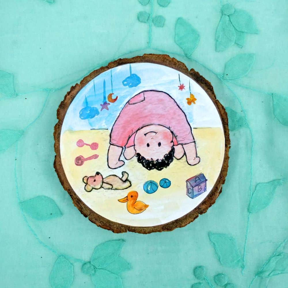 Avatar Fridge Magnets - Playing Baby