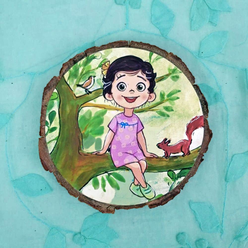 Avatar Fridge Magnets - Kid on tree - rangreli
