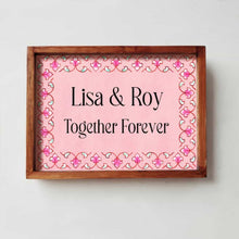 Load image into Gallery viewer, Printed Framed Name plate -  Veli - 2 - rangreli
