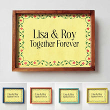 Load image into Gallery viewer, Printed Framed Name plate -  Veli - 1
