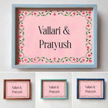 Load image into Gallery viewer, Printed Framed Name plate -  Veli - 1
