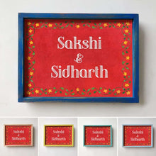 Load image into Gallery viewer, Printed Framed Name plate -  Veli - 1
