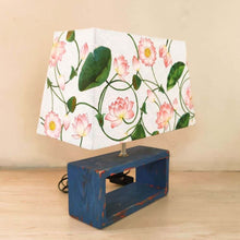 Load image into Gallery viewer, Rectangle Table Lamp - Lotus Lamp Shade - rangreli

