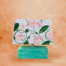 Load image into Gallery viewer, Rectangle Table Lamp - Lotus Lamp Shade - rangreli
