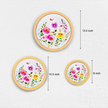 Load image into Gallery viewer, Handpainted wall art - Flowers
