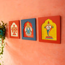 Load image into Gallery viewer, Vishnu Avatar - Traditional Indian Art | Ethnic Wall Art - rangreli
