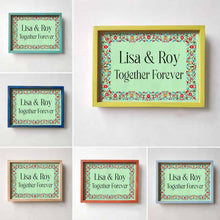 Load image into Gallery viewer, Printed Framed Name plate -  Veli
