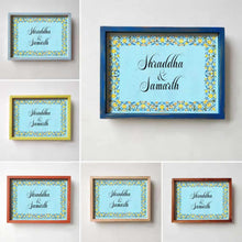 Load image into Gallery viewer, Printed Framed Name plate -  Veli
