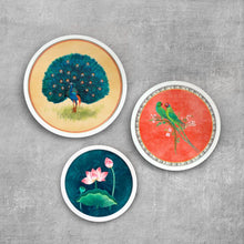 Load image into Gallery viewer, Pichwai Style Wall Art Frames Set of 3
