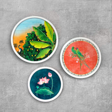 Load image into Gallery viewer, Pichwai Style Wall Art Frames Set of 3

