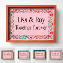 Load image into Gallery viewer, Printed Framed Name plate -  Veli
