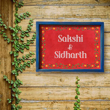 Load image into Gallery viewer, Printed Framed Name plate -  Veli - 1
