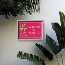 Load image into Gallery viewer, Printed Framed Name plate -  Utsav

