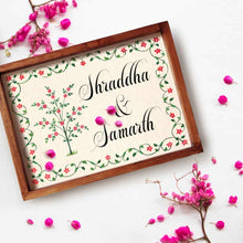 Load image into Gallery viewer, Printed Framed Name plate -  Bahaar
