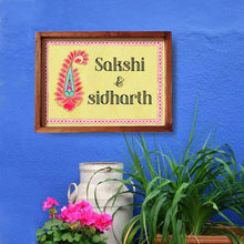 Load image into Gallery viewer, Printed Framed Name plate -  Kilangi
