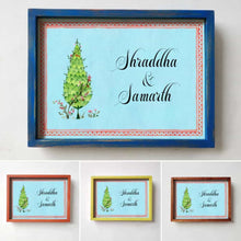 Load image into Gallery viewer, Printed Framed Name plate -  Kilim
