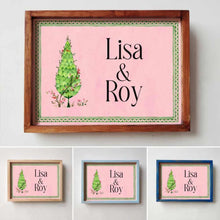 Load image into Gallery viewer, Printed Framed Name plate -  Kilim

