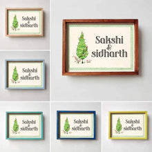 Load image into Gallery viewer, Printed Framed Name plate -  Kilim
