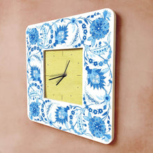 Load image into Gallery viewer, Modern Artistic Wall clock - blue monochrome
