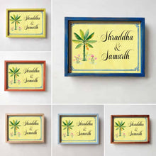Load image into Gallery viewer, Printed Framed Name plate -  Utsav
