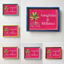 Load image into Gallery viewer, Printed Framed Name plate -  Utsav
