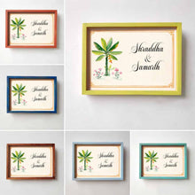 Load image into Gallery viewer, Printed Framed Name plate -  Utsav
