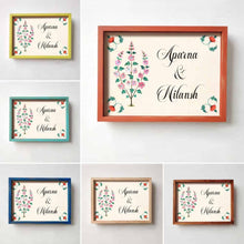 Load image into Gallery viewer, Printed Framed Name plate -  Basant
