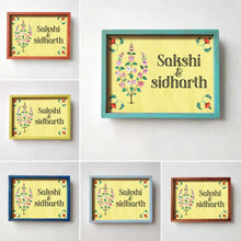Load image into Gallery viewer, Printed Framed Name plate -  Basant
