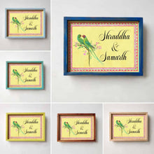 Load image into Gallery viewer, Printed Framed Name plate -  Shuk - rangreli
