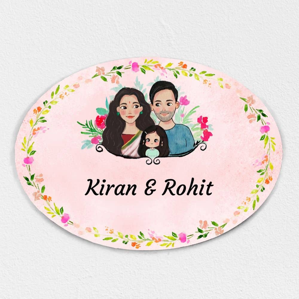 Customized Name Plate - Character