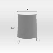 Load image into Gallery viewer, Cylinder Table Lamp - Floral 1 lamp shade with Lid | Rangreli
