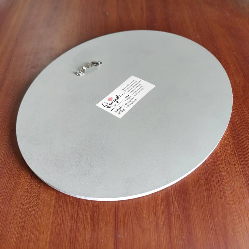 Handpainted Customized Name Plate -  Peach  Corner Name Plate - rangreli