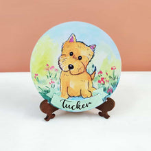 Load image into Gallery viewer, Handpainted Character Table Art -Looking at me Dog
