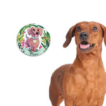 Load image into Gallery viewer, Handpainted Character Table Art -Happy Smiling Dog
