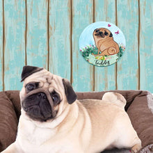 Load image into Gallery viewer, Handpainted Character Table Art - Pug
