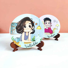 Load image into Gallery viewer, Handpainted Character Table Art - Smart Boy
