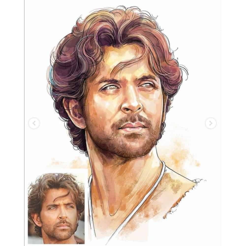 Colour Digital Portrait - Style 3