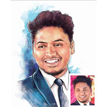 Load image into Gallery viewer, Colour Digital Portrait - Style 3

